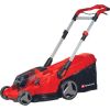 Einhell Professional cordless lawnmower RASARRO 36/42, 36Volt (2x18V) (red/black, 2x Li-ion battery 5.2Ah)