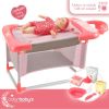 Leļļu gultiņa 32 cm 3 in1 CB46533