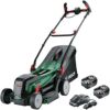 Akumulatora zāles pļāvējs Bosch UniversalRotak 2x18V-37-550; 18 V; 2x4,0 Ah akum.