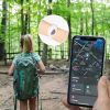 Tech-Protect   Tech-Protect Nylon Children's Apple AirTag Strap - Lime