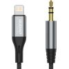 Dudao   Dudao audio cable Lightning - mini jack 3.5mm 1m gray (L11PRO)
