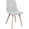 Chair MAKIA greyish white