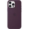 Apple iPhone 16 Pro Max Silicone Case with MagSafe Plum