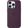 Apple iPhone 16 Pro Silicone Case with MagSafe Plum