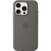 Apple iPhone 16 Pro Silicone Case with MagSafe Stone Gray