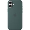 Apple iPhone 16 Plus Silicone Case with MagSafe Lake Green