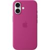 Apple iPhone 16 Silicone Case with MagSafe Fuchsia