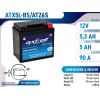Axcell 12V 4.2Ah 80A AGM moto Akumulators 113x70x105