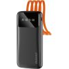 Dudao   Dudao K6Pro Universal 10000mAh Power Bank with USB Cable, USB Type C, Lightning  (K6Pro-) White