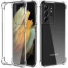 Evelatus Samsung  Galaxy S21 Ultra Military Shockproof Silicone Case TPU Transparent