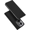 (Ir veikalā) Case Dux Ducis Skin Pro for Xiaomi Redmi Note 13 4G black with flap and card slot