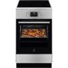 Electrolux LKI564267X 50cm elektriskā plīts, indukcija, ner. tēr.