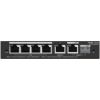 Ruijie RG-ES206GS-P ~ Gigabit pārvaldāms PoE komutators 4GE(PoE)+1GE(Uplink)+1Combo(PoE 54W)