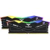 Team Group DDR5 64GB - 6000 - CL - 38 -  Dual-Kit - DIMM - FF3D564G6000HC38ADC01, Delta RGB, XMP, black