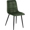 Chair CHILLI forest green velvet