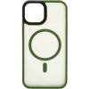 Connect Apple  iPhone 13 Pro Hybrid Case With Magnetic PC+TPU Green