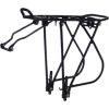 Cycletech 24"-28" Alloy Adjustable Rear Carrier / Melna / 24-28