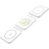 Magnetic wireless charger, Essager, EWXCX3-NMC02, 3w1, 15W (white)