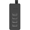 Orico W5P-30 USB to 4x USB 2.0 Hub Adapter (black)