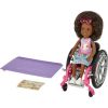 Mattel Lalka Barbie Barbie Lalka Barbie Chelsea na w?zku br?zowe w?osy HGP29
