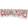 Gift bag MERRY M, 26x32x12cm, mix