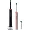Szczoteczka Oral-B Pro 3 3900 Duo Gift Edition 2 szt. Pink/Black