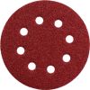 Smilšpapīrs ekscentra slīpmašīnai Metabo; 125 mm; P240; 5 gab.
