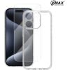 Vmax Set MagSafe Case Aizsargapvalks + Tempered Glass Aizsargstikls 2,5D Priekš Apple iPhone 16 Plus