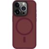 Connect Apple  iPhone 15 Pro Hybrid Case With Magnetic PC+TPU Plum