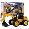 RoGer R/C Ekskavatora Rotaļu Mašīna 1:36 2.4 GHz