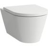 Laufen pods Kartell Rimless, stiprināms pie sienas, 370x545 mm, silent flush, balts