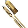 Remax Universal  Finchy RCC103 Car Charger Gold