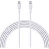 USB-C to USB-C Cable Aukey CB-NCC2, 60W, 1.8m (white)