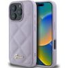 Guess Quilted Metal Logo Case Защитный Чехол для Apple iPhone 16 Pro Max