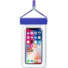 iLike Universal  Waterproof phone case 115 mm x 220 mm pool beach bag Blue