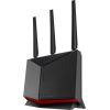 Wireless Router ASUS 6800 Mbps Mesh Wi-Fi 5 Wi-Fi 6 Wi-Fi 6e Wi-Fi 7 IEEE 802.11a IEEE 802.11b IEEE 802.11g IEEE 802.11n IEEE 802.11ac IEEE 802.11ax USB 2.0 3x2.5GbE LAN \ WAN ports 2 Number of antennas 4 RT-BE86U