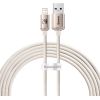 Kabel USB do iP Baseus Crystal Shine, 2.4A, 2m (różowy)