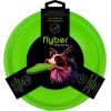 Double-sided flying disc Flyber Waudog 22 cm, light green