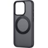 Phone Case Baseus SkyRing Magnetic with Stand for iP 15 Pro + tempered-glass and cleaning kit (black)