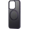 Phone Case with Stand Baseus SkyRing 360° for iP 14 Pro +tempered-glass and cleaning kit (purple)