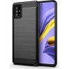 Fusion Trust Back Case Silikona Aizsargapvalks Priekš Samsung A336 Galaxy A33 5G Melns