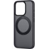 Phone Case Baseus SkyRing Magnetic with Stand for iP 13 Pro + tempered-glass and cleaning kit (black)