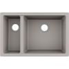 Hansgrohe virtuves izlietne S510-U635, 1.5 bļodas, 710x450 mm, zem virsmas, concrete grey