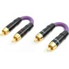 Adapter AV Melodika RCA (Cinch) x2 - RCA (Cinch) x2