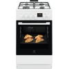 Electrolux LKK540232W Gāzes plīts 500.sērijas 50cm Balta