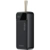 External battery Power Bank Choetech B730 22.5W 30000mAh black