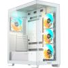 Case GIGABYTE MidiTower Case product features Transparent panel ATX MicroATX MiniITX Colour White GB-C500PIST
