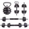 Cementa hanteļu komplekts inSPORTline ON-X 6-in-1 40 kg