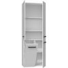 Top E Shop Topeshop NEL 1K DD BPOŁ bathroom storage cabinet White