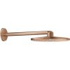 Grohe dušas galva ar turētāju Rainshower 310 SmartActive, no sienas, brushed warm sunset